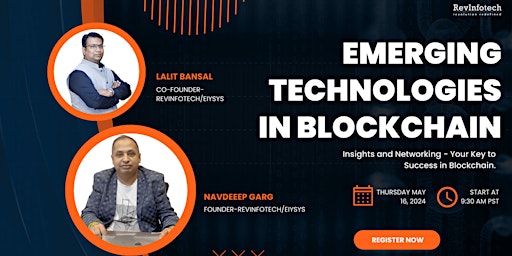 Emerging Technologies in Blockchain  primärbild