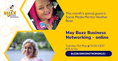 Imagem principal do evento May 2024 Buzz Business Networking - Online