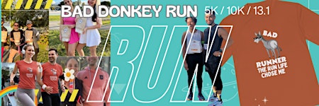 Bad Donkey Runners Club Virtual Run SAN ANTONIO primary image