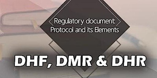 Hauptbild für DHF, DMR, DHR, Technical Documentation for US FDA, ISO and EU MDR.