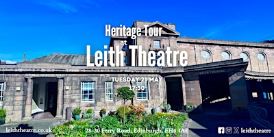 Leith Theatre Heritage Tour primary image