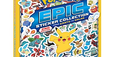 Hauptbild für Read eBook [PDF] PokÃ©mon Epic Sticker Collection 2nd Edition From Kanto to