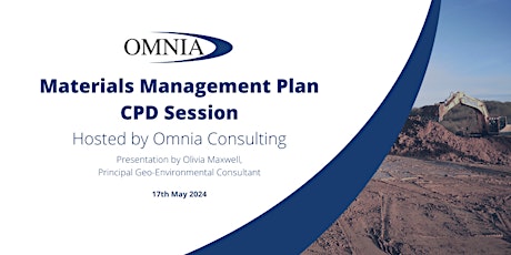 Omnia Breakfast CPD - Materials Management Plans