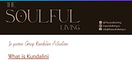 Kundalini Activation session