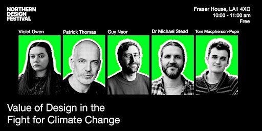 Imagem principal do evento NDF - Value of Design in the Fight for Climate Change