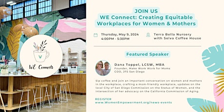 WE Connect: Creating Equitable Workplaces for Women & Mothers
