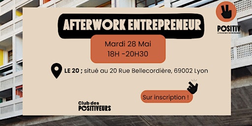 Imagem principal do evento Afterwork - Rencontres entrepreneuriales