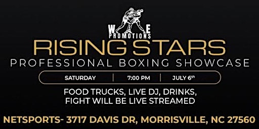 Rising Stars: Professional Boxing Showcase  primärbild