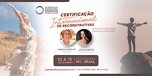 Image principale de Certificação Internacional em Reconstrutivas com Carola Castillo 2024