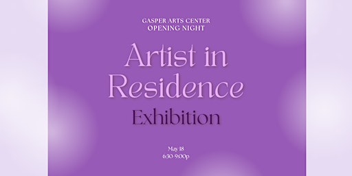 Image principale de Artist in Residence Show at Gasper Arts