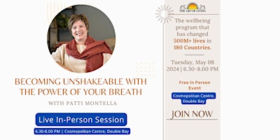 Image principale de Becoming Unshakeable with the Power of your Breath