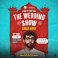 Imagem principal do evento Aakash Mehta - Netflix Winner - Stand-up comedy