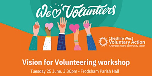Imagem principal do evento Vision for Volunteering workshop - Frodsham