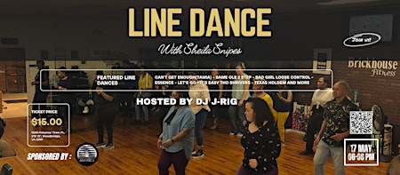 Imagem principal do evento Line Dance with Sheila Snipes.