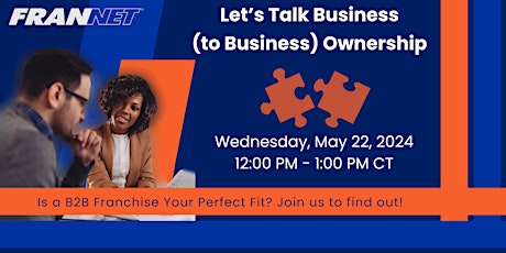 Hauptbild für Let’s Talk Business (to Business) Ownership