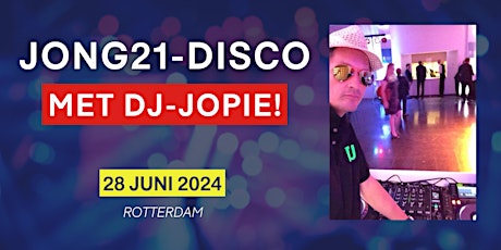 Primaire afbeelding van JONG21-disco met DJ-Jopie!
