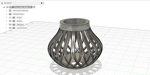 Immagine principale di Intro to 3D Design with Fusion360 Evening 