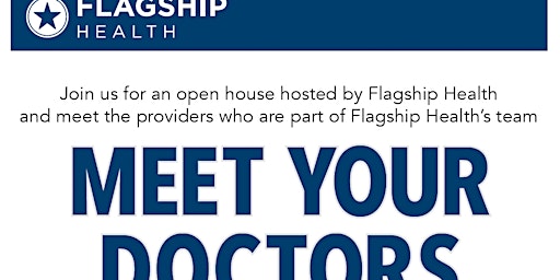 Primaire afbeelding van Flagship Health Open House & Meet Your Providers