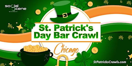 Immagine principale di 2025 Chicago St Patrick’s Day Bar Crawl (Saturday) 