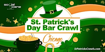 Hauptbild für 2025 Chicago St Patrick’s Day Bar Crawl (Saturday)