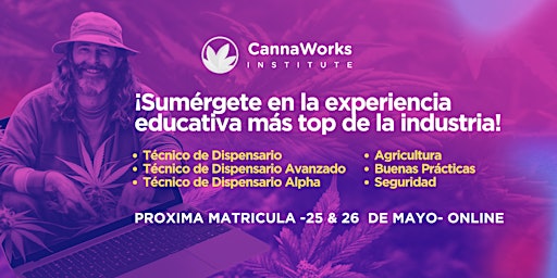 ONLINE | Cannabis Training Camp | CannaWorks Institute primary image