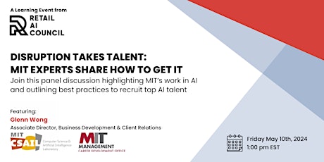 Disruption Takes Talent: MIT Experts Share How to Get It