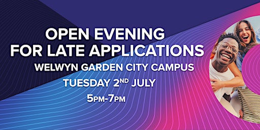 Image principale de Open Evening: Welwyn Garden City Campus