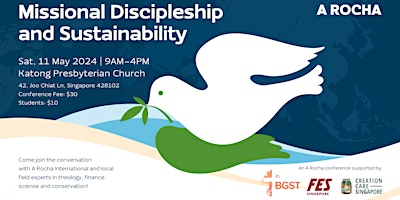 Hauptbild für 2024 A Rocha Conference: "Missional Discipleship and Sustainability"