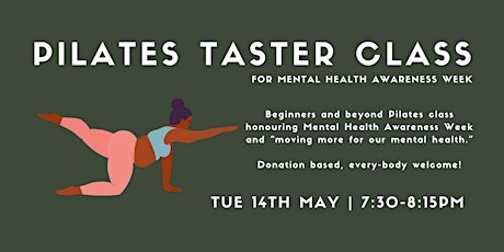 Pilates Taster Class (Mental Health Awareness Week)