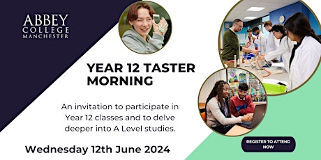 Year 12 A Level Taster Day