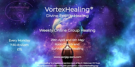VortexHealing® Divine Energy Healing - Group Session