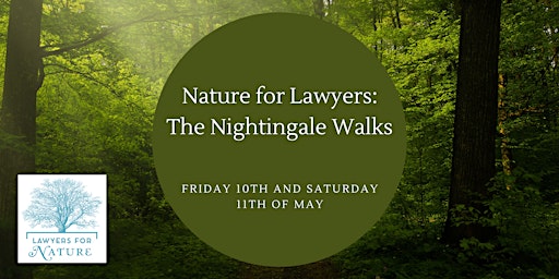 Nature for Lawyers: The Nightingale Walks primary image