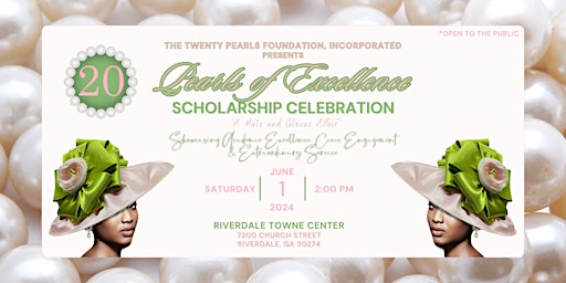 Primaire afbeelding van The Pearls of Excellence Scholarship Celebration