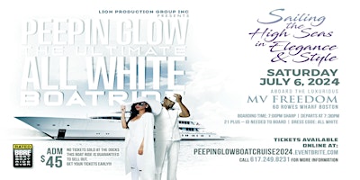The Ultimate All White Peepin Glow Boat Cruise 2024 Experience primary image
