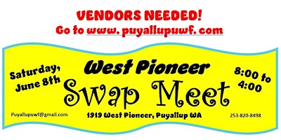 Imagem principal do evento West Pioneer Swap Meet
