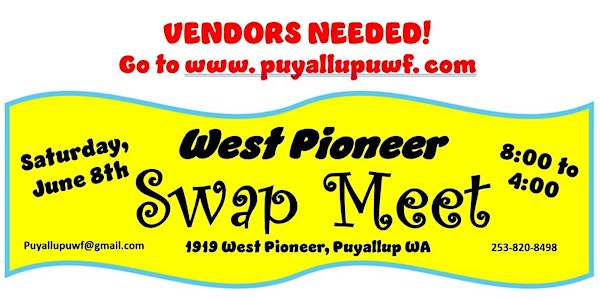 West Pioneer Swap Meet