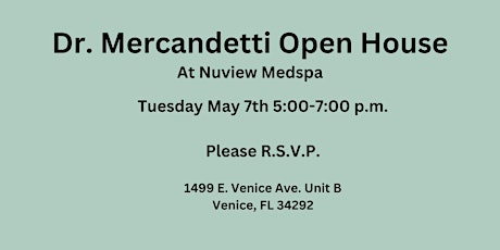 Dr. Mercandetti Open House