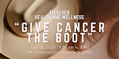 Imagem principal do evento Give Cancer The Boot