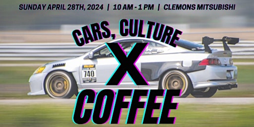 Imagem principal do evento Cars, Culture, & Coffee '24 - Fundraiser Event