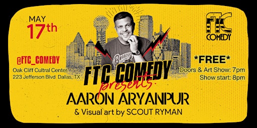 Hauptbild für Aaron Aryanpur Live at the Oak Cliff Cultural Center