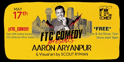 Aaron Aryanpur Live at the Oak Cliff Cultural Center primary image