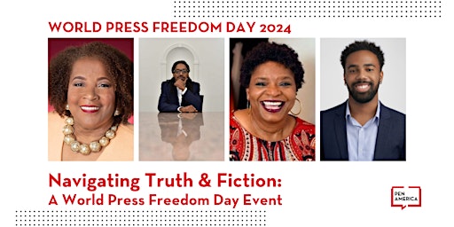 Imagem principal do evento Navigating Truth & Fiction: A World Press Freedom Day Event