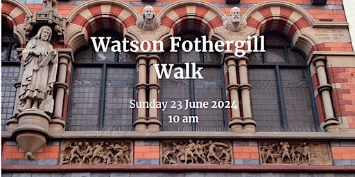 Imagem principal do evento Watson Fothergill Walk: Architecture of Victorian Nottingham