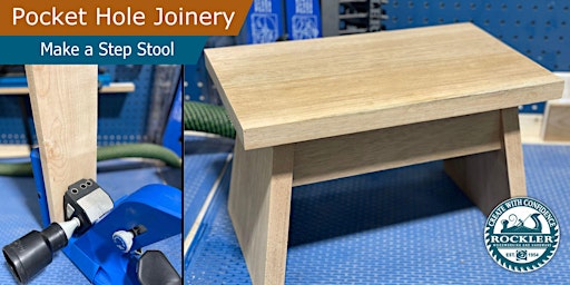 Primaire afbeelding van Pocket Hole Joinery - Make & Take a Step Stool