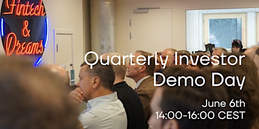 Quarterly Investor Demo Day primary image