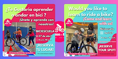 Biciescuela para Adultos de Latinas en Bici