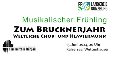 Imagen principal de Zum Brucknerjahr: Weltliche Chor- und Klaviermusik