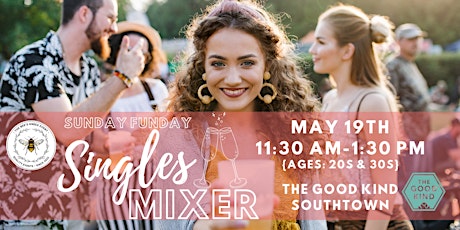 5/19 - Sunday Funday Singles Mixer at The Good Kind | Ages: 20s-30s primary image