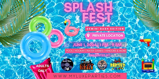 Imagem principal do evento Splash Fest - Ultimate Adult Fun Day