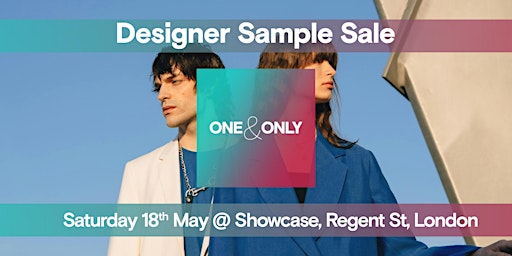 One & Only Womens and Mens Designer Sale Saturday  18th May 2024  primärbild